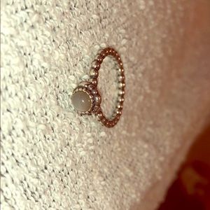 June Birthstone Pandora Ring